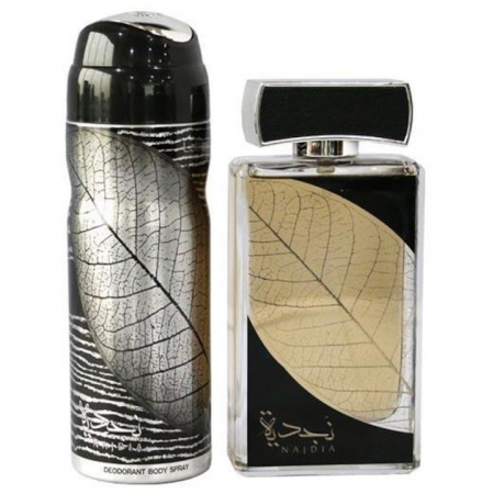 Set Lattafa, Najdia, Unisex: Apa de Parfum, 100 ml + Deodorant Spray, 50 ml [0]