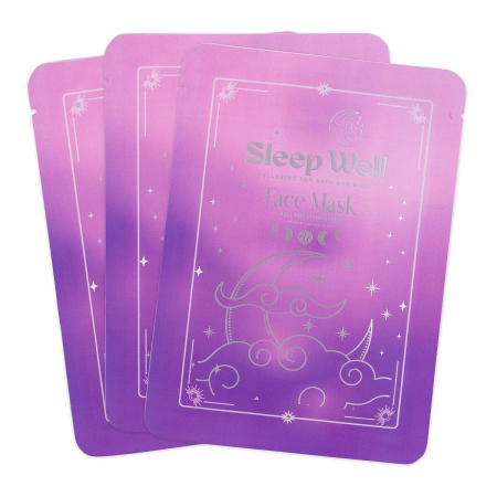 Set masti faciale cu niacinamida Lavender & Patchouli Sleep Well, Accentra,8160971. 3*25ml [2]