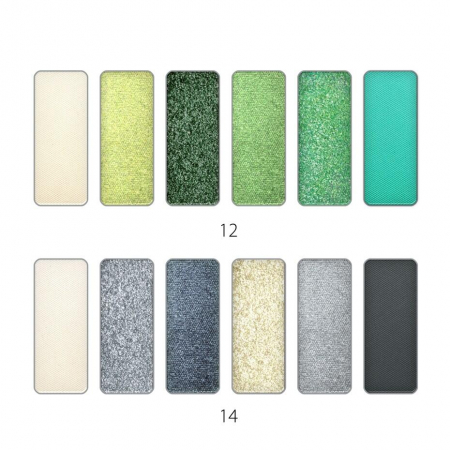 Set mix 12 farduri de pleoape New City Trends, Revers, nr 11, 12, 13, 14 [6]