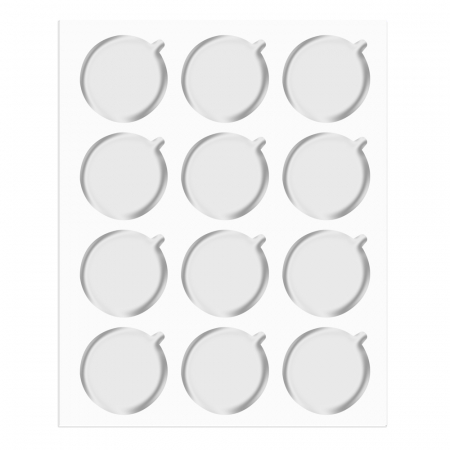 MACHIAJ - Set pad pentru lipici gene l, 60 buc, 4 x 3 x 5, plg1-l