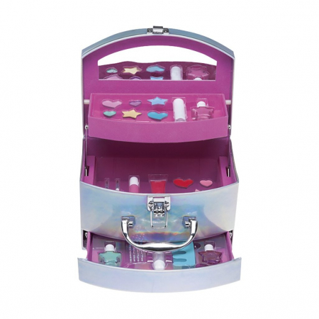 COPII - Set paleta machiaj copii tip geanta cosmetice 21 x 17,5 x 14,5 cm