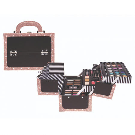 MACHIAJ - Set paleta machiaj tip geanta cosmetice 24 x 15,5 x 18,5 cm