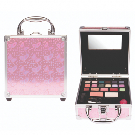 MACHIAJ - Set paleta machiaj tip geanta cosmetice 17 x 15 x 7 cm