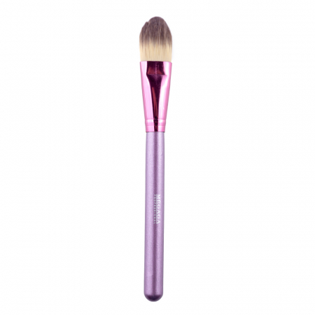 Set pensule makeup, Megaga, cu husa neagra, 18 buc [18]