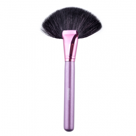 Set pensule makeup, Megaga, cu husa neagra, 18 buc [15]