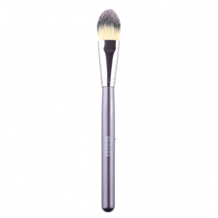 MACHIAJ - Set pensule makeup, Megaga, cu husa neagra, 21 buc