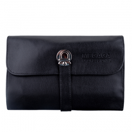 Set pensule makeup, Megaga, cu husa neagra, 22 buc [18]
