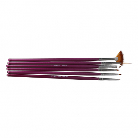 UNGHII - Set pensule pentru decor unghii 6 buc.