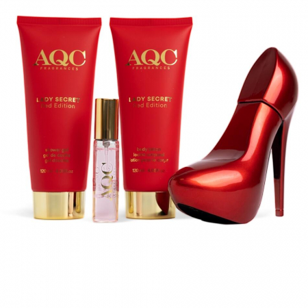 Set produse de ingrijire Lady Secret Red Edition, pentru femei, Aquarius, 355ml [1]