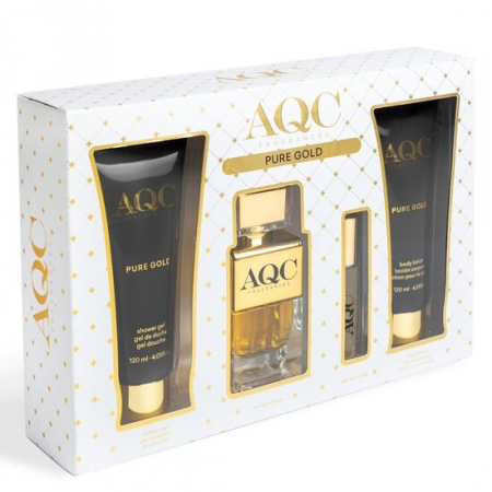 Import - Set produse de ingrijire Pure Gold, pentru femei, Aquarius, 355ml