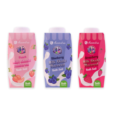 Set sare de baie Milk Shake Collection, Accentra, 3562921, 12x200g [1]
