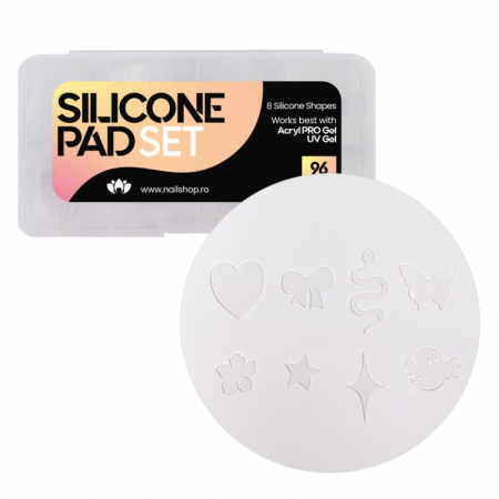 UNGHII - Set Silicone pads 8 modele nr. 1 - 96 buc