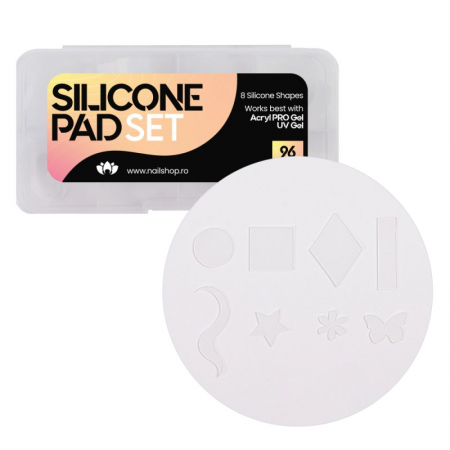 UNGHII - Set Silicone pads 8 modele nr. 2 - 96 buc