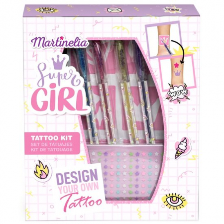 Import - Set tatuaje temporare Body Art Tattoo, Martinelia, 12101