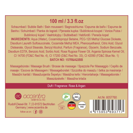 Set Wellness Zen spa Spumant & Perie de masaj, Accentra, 100 ml, 6057760, [2]