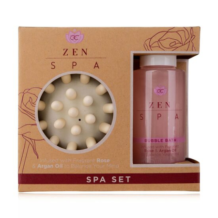 Import - Set Wellness Zen spa Spumant & Perie de masaj, Accentra, 100 ml, 6057760,