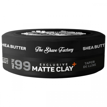 Styling - The Shave Factory Ceara mata pentru par Shea Butter 99 Matte Clay 150ml