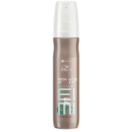Spray, ser pentru par - Spray cu efect antistatic pentru bucle Wella Professionals Eimi Nutricurls Fresh Up 72h 150 ml