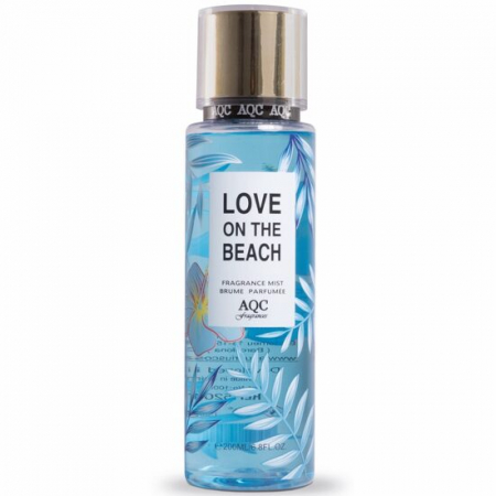 Import - Spray de corp Body Mist Love on the Beach, Aquarius 52017, 200 ml
