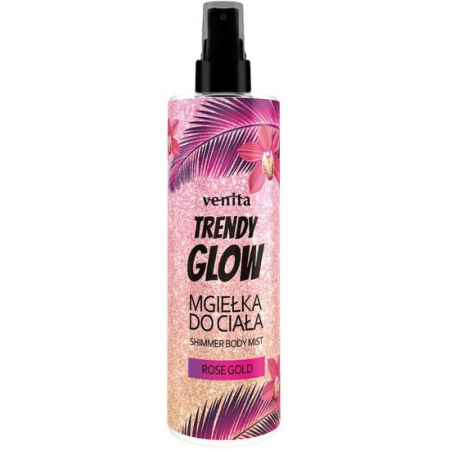 Import - Spray de corp Body Mist Trendy Glow Rose Gold 200ml