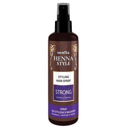 Spray pentru par cu fixare extrema, Henna Care, Venita, 200ml [0]