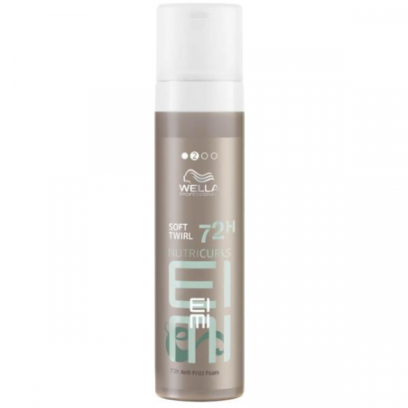 Spuma coafat - Spuma cu efect antistatic Wella Professionals Eimi Nutricurls Soft Twirls 72h 200 ml