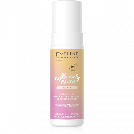 Spuma de curatare faciala cu efect iluminator EVELINE My Beauty Elixir Delicate Illuminating [0]