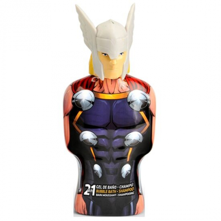 COPII - Spumant de baie si sampon, figurina 3D, Avengers, Thor, 350ml