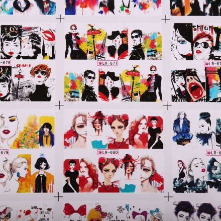 UNGHII - Sticker A4 12 in 1 nr 673-684