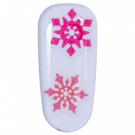 Sticker Lila Rossa pentru decor unghii, Craciun, Revelion si iarna, nail art, xf3119 [1]