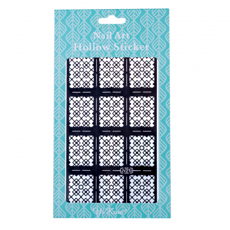 UNGHII - Sticker Lila Rossa pentru decor unghii, nail art, jv210