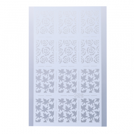 Sticker Lila Rossa pentru decor unghii, nail art, jv215 [1]