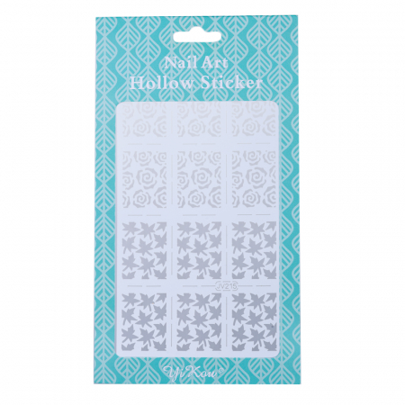 UNGHII - Sticker Lila Rossa pentru decor unghii, nail art, jv215