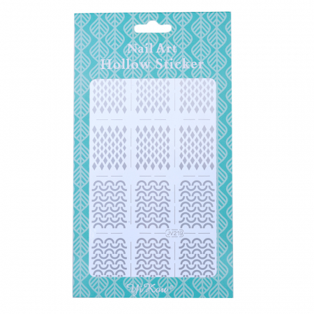 UNGHII - Sticker Lila Rossa pentru decor unghii, nail art, jv219