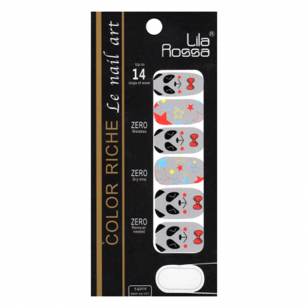 Sticker pentru unghii nail art, Lila Rossa, 14 in 1, nr 5 [1]