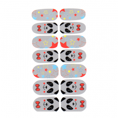 Sticker pentru unghii nail art, Lila Rossa, 14 in 1, nr 5 [2]