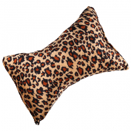 Suport mana manichiura material textil, animal print