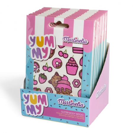 Tatuaje temporare cu glitter Yummy, Martinelia, 62501 [1]