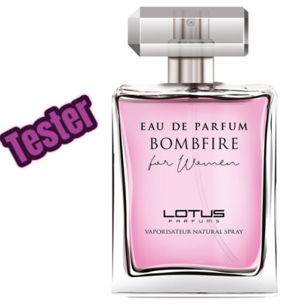 Import - Tester Apa de parfum Bombfire, Revers, pentru femei, 100 ml
