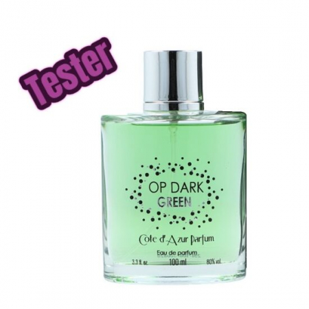 Import - Tester Apa de parfum O.P. Dark Green, Cote d'Azur, pentru femei, 100ml