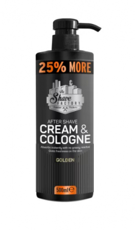 The Shave Factory Colonie crema after shave Golden 500ml