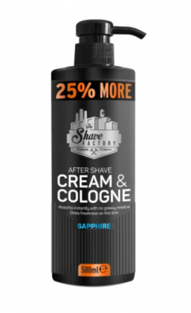 PAR - The Shave Factory Colonie crema after shave Saphhire 500ml