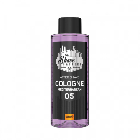 After shave - The Shave Factory Mediterranean 05 - Colonie after shave 500ml