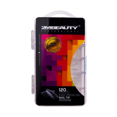 UNGHII - Tips 2M Easy Press On Nail - Almond - 120 buc.