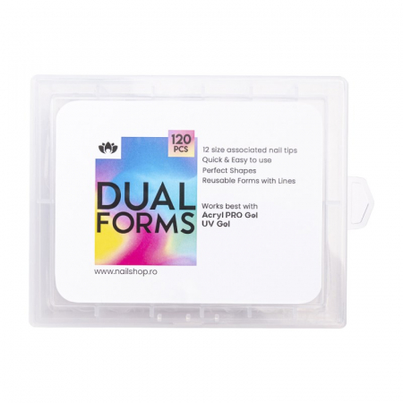 UNGHII - Tips Half Ballerina Dual Forms - 120 buc.