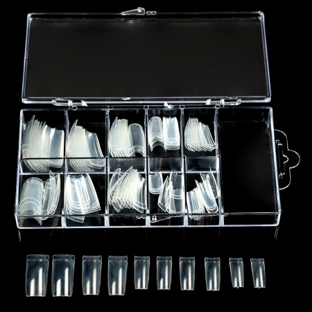 UNGHII - Tipsuri 200 buc transparent