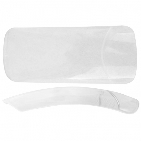 Tipsuri transparente Oranjollie 500 buc. [1]