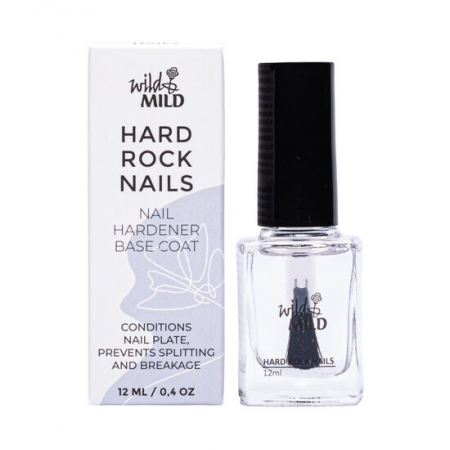 Import - Tratament intarire Hard Rock Nails Wild & Mild, 12ml
