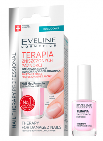 UNGHII - Tratament pentru unghii deteriorate Eveline Cosmetics Terapia Nail Therapy 12ml
