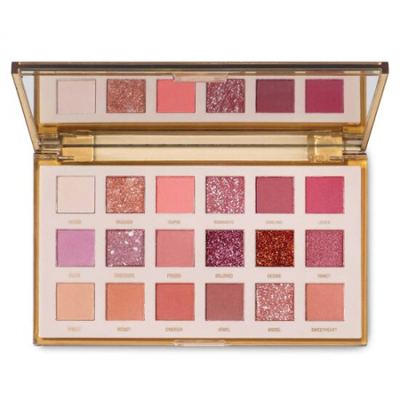 MyCosmetics - Trusa de machiaj cu oglinda, Very Nude Eyeshadow Palette, Magic Studio
